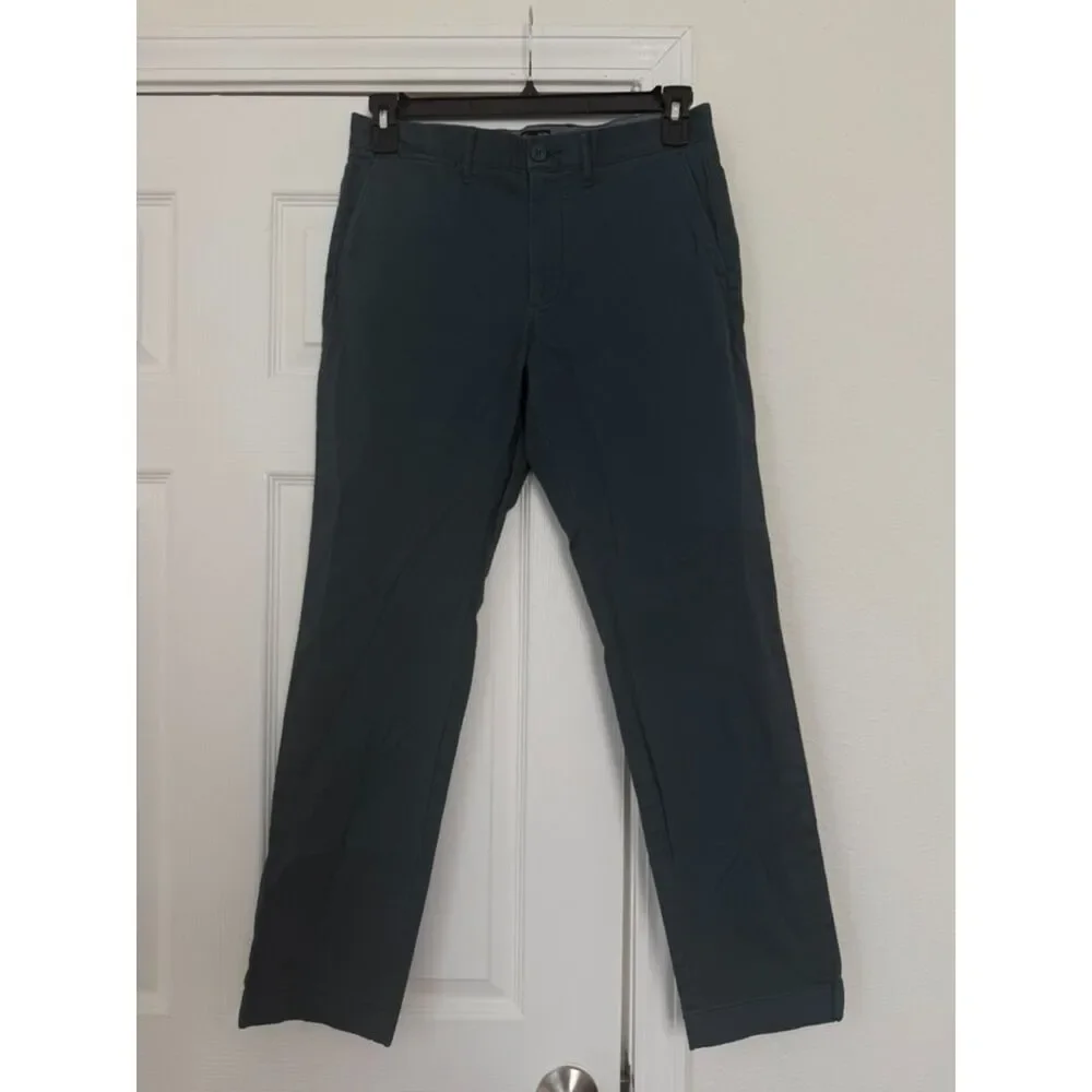 J. Crew 770 Straight-fit stretch chino pant 30 x 30 deep teal